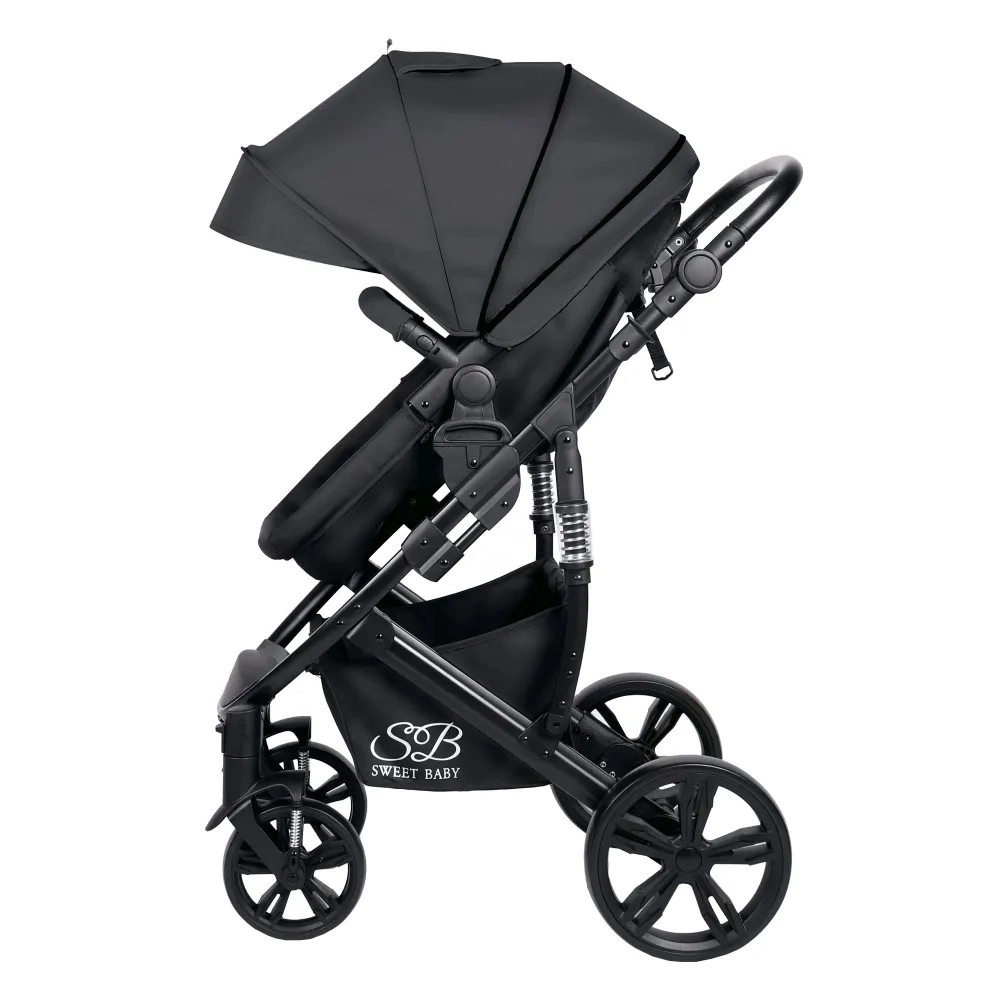 Коляска-трансформер Sweet Baby Comfort Black Black Black x17st9sgquvhlazghfafdln2y5ou07qy