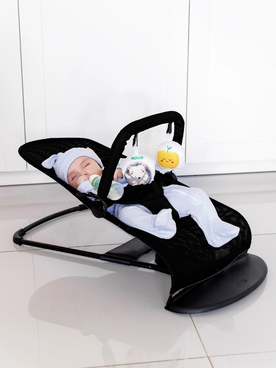 Шезлонг Amarobaby Baby time Черный x6j6s4mawqpzsjmgvi0t4v75xpres0tk