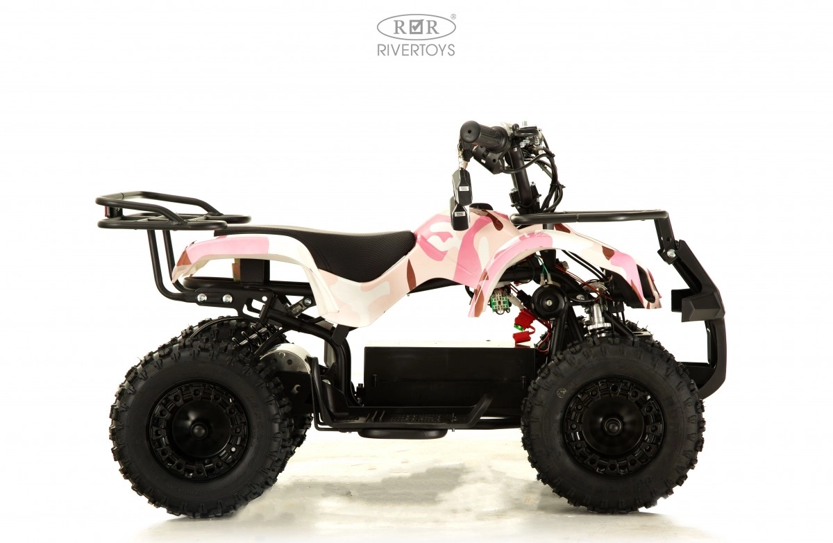 Детский электроквадроцикл RiverToys ANRI розовый камуфляж j0h4c0r9vqfizzigtq0wz8bi0706p4g1
