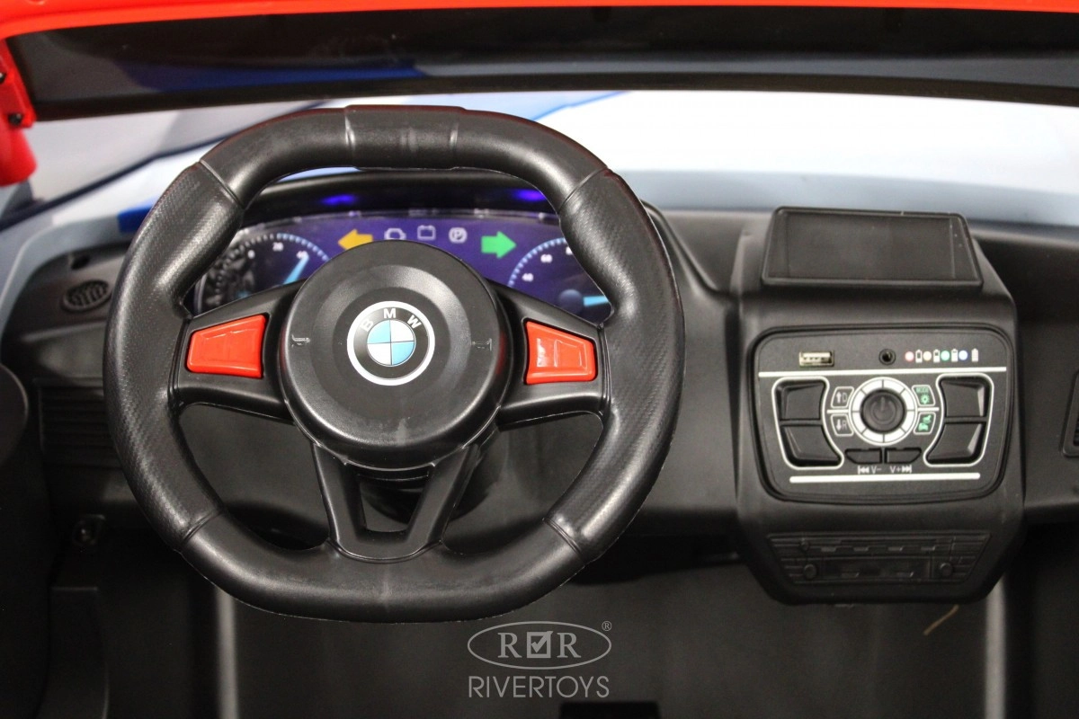 Детский электромобиль RiverToys K007AM синий 5udk7rewujh7ewrxitg4375t21vsnuzq