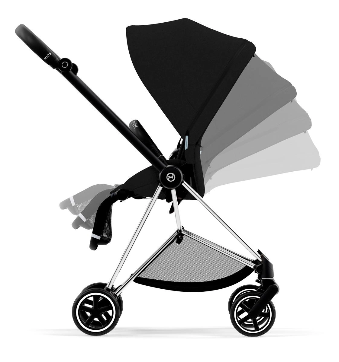 Прогулочная коляска Cybex Mios III Sepia Black/Chrome Black ujih90u88k22sm318ezbujogrqlz2qum