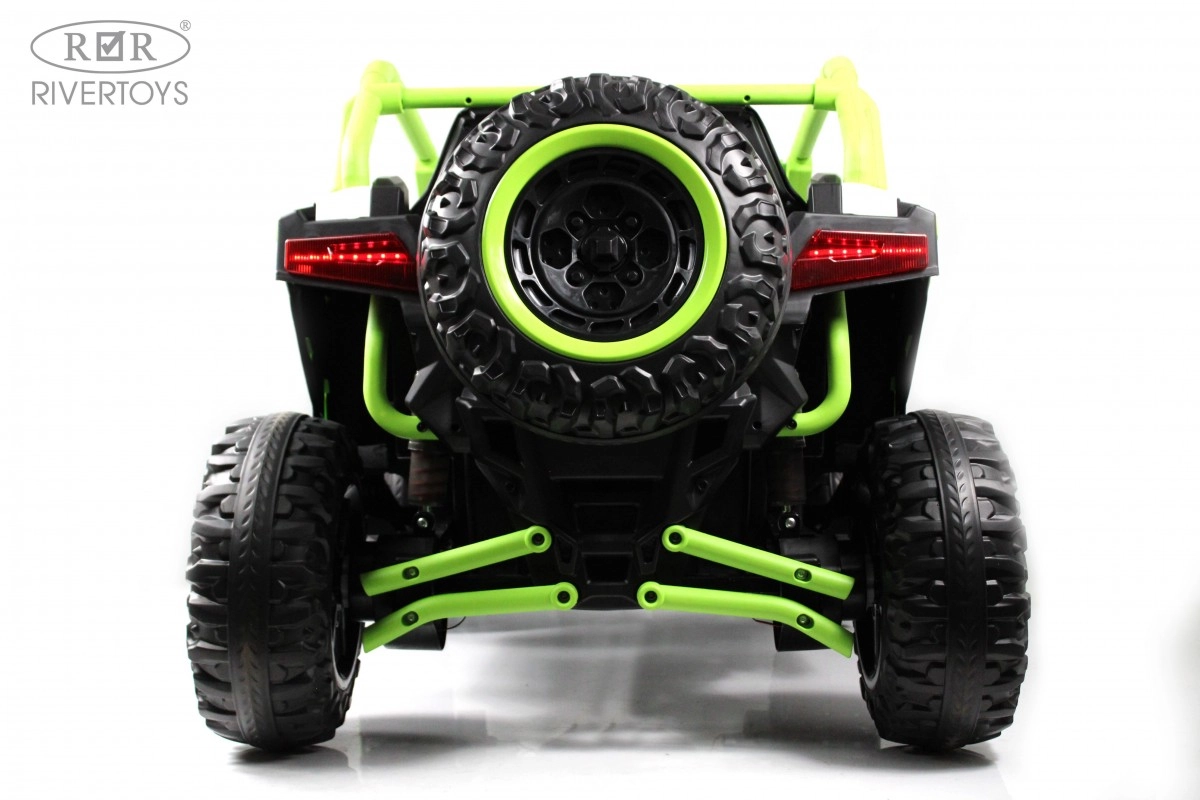 Детский электромобиль RiverToys E001EE зеленый fv3gqhir02b0piagdtm0na3m4n4xff4u