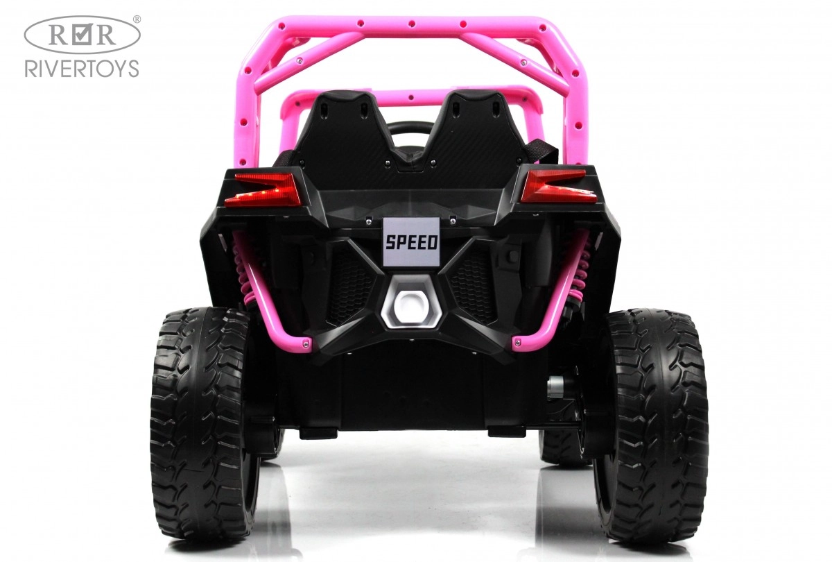 Детский электромобиль RiverToys F888FF-A розовый 2xaf23tfl95hs0ijs4maoln7huai9ax5