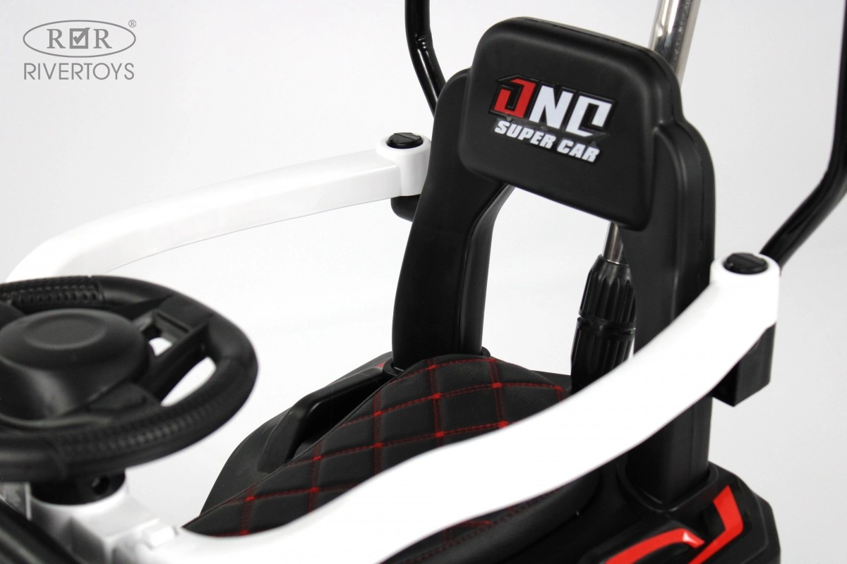 Детский электромобиль RiverToys G005GG белый ci3txwk3mupwr8xcvka5pza1rs0y19gp