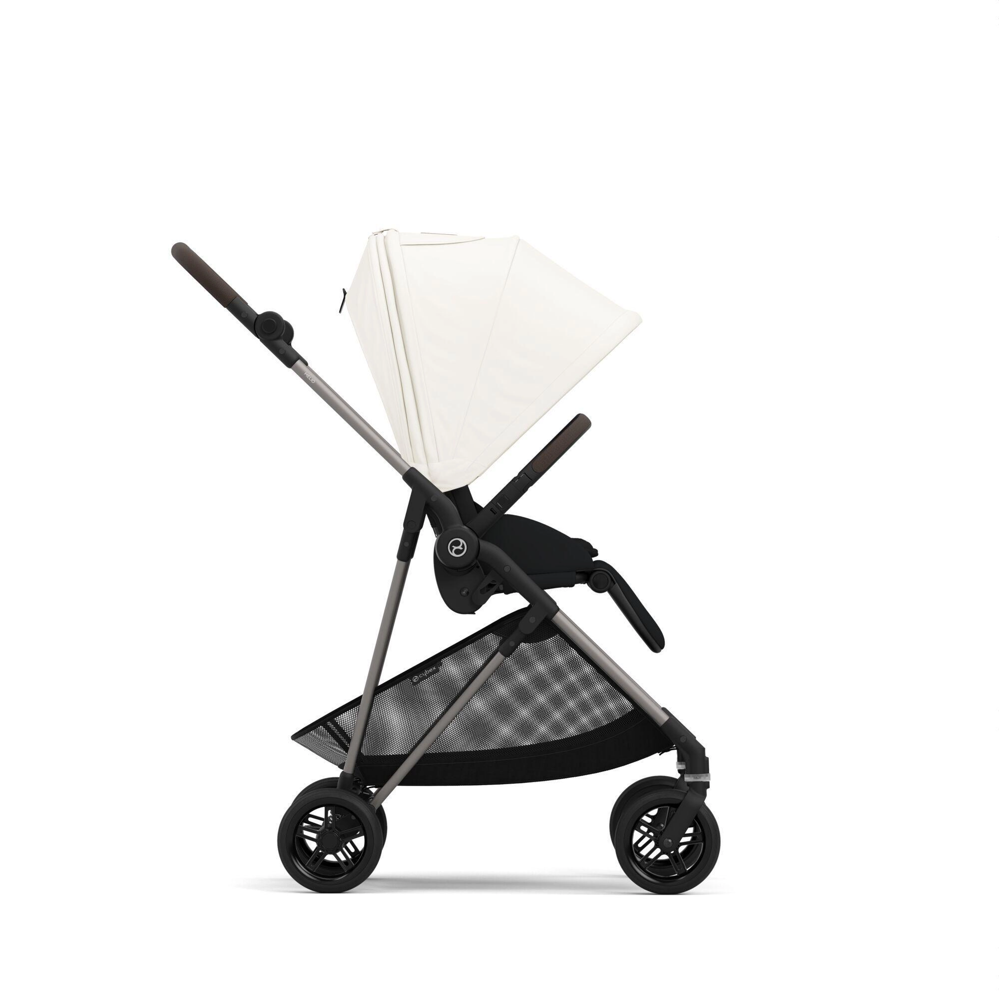 Cybex Melio прогулочная коляска Canvas White2
