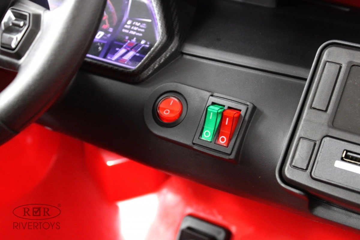 Детский электромобиль RiverToys K999PX красный xs8t72juxt3mr8tv4wt01pgvx96ufrlj