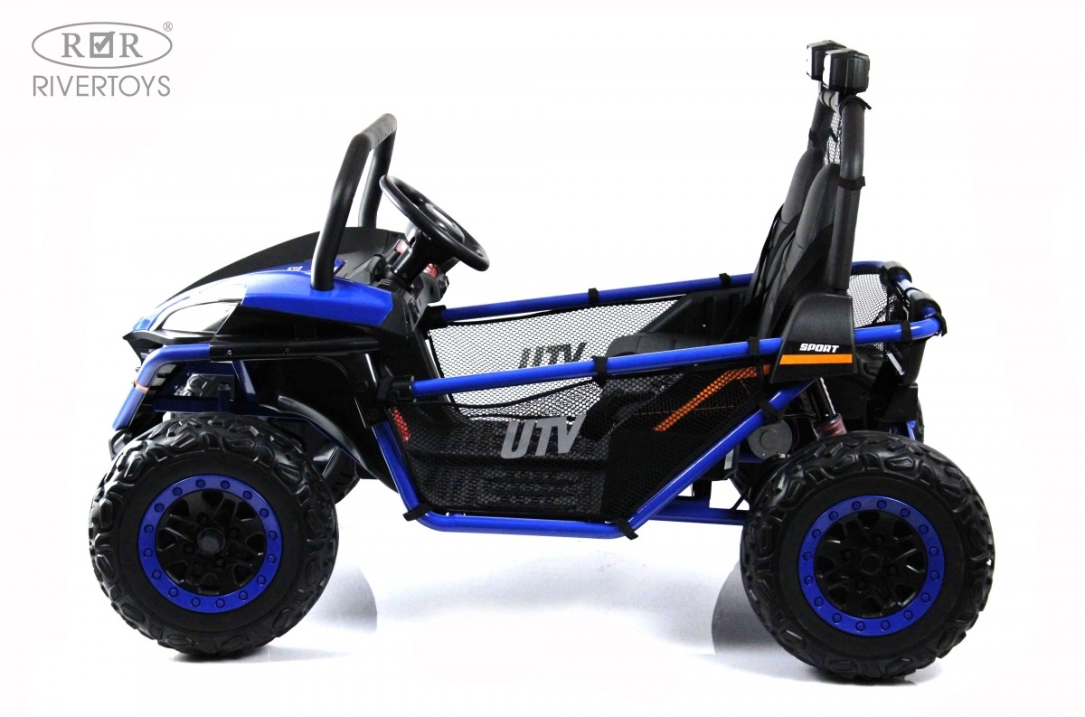 Детский электромобиль RiverToys P555PP темно-синий 41q48w53dqf0agb1bkx5vmnlvsqsec03