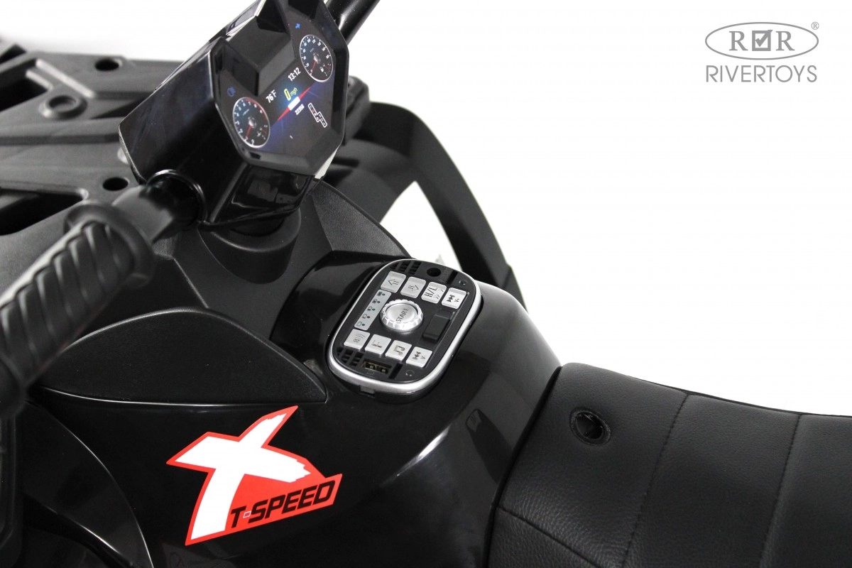 Детский квадроцикл RiverToys T001TT 4WD черный cq6vap3g0nbz3cdwegfymefcexpl0wa3