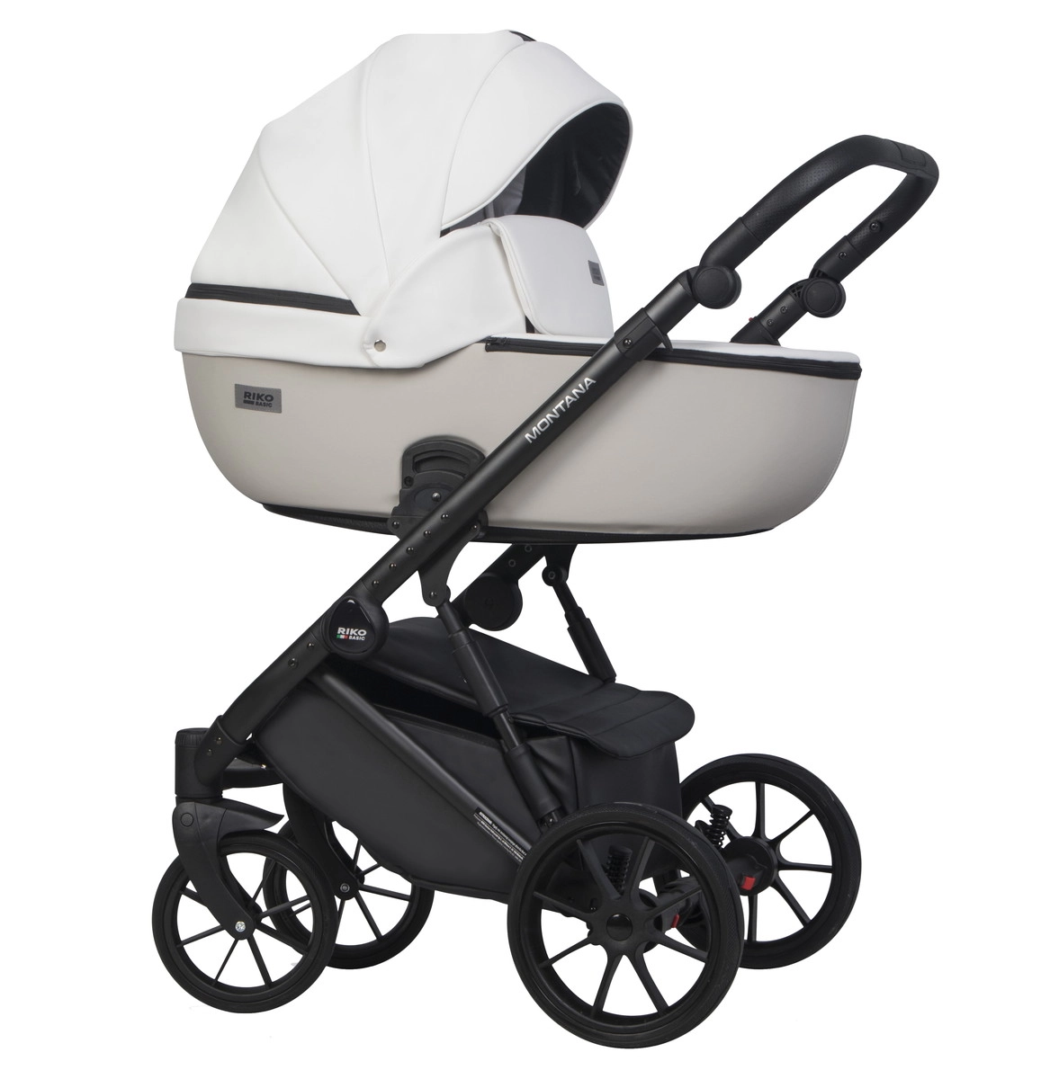 Коляска 2 в 1 RIKO BASIC MONTANA ECCO 32 White-Light Silver (белый-св.серый) i82zj73bzxyni3xoth3btryy8d2mm768