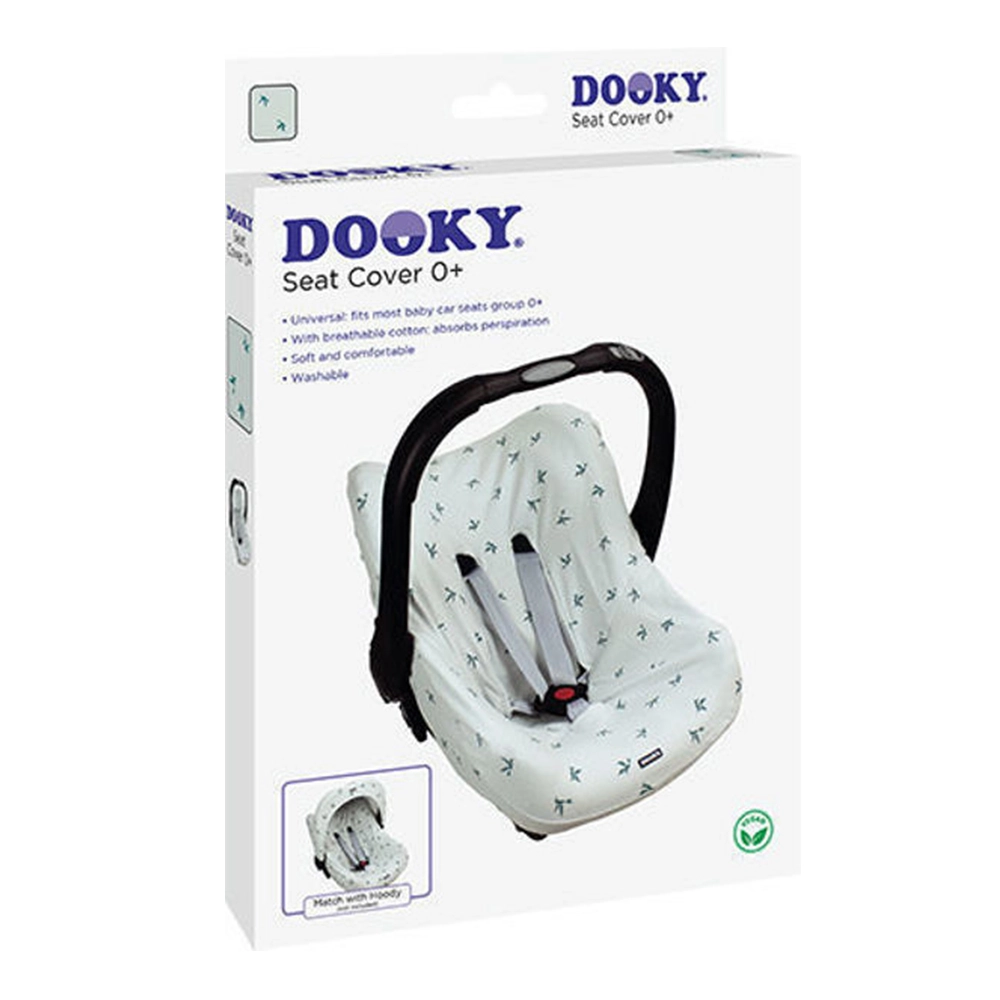Чехол в автокресло Xplorys Dooky Seat cover 0+ Origami Swallow Grey Jade uq8odqb700uat39kjhbkbzevm7l8w74p