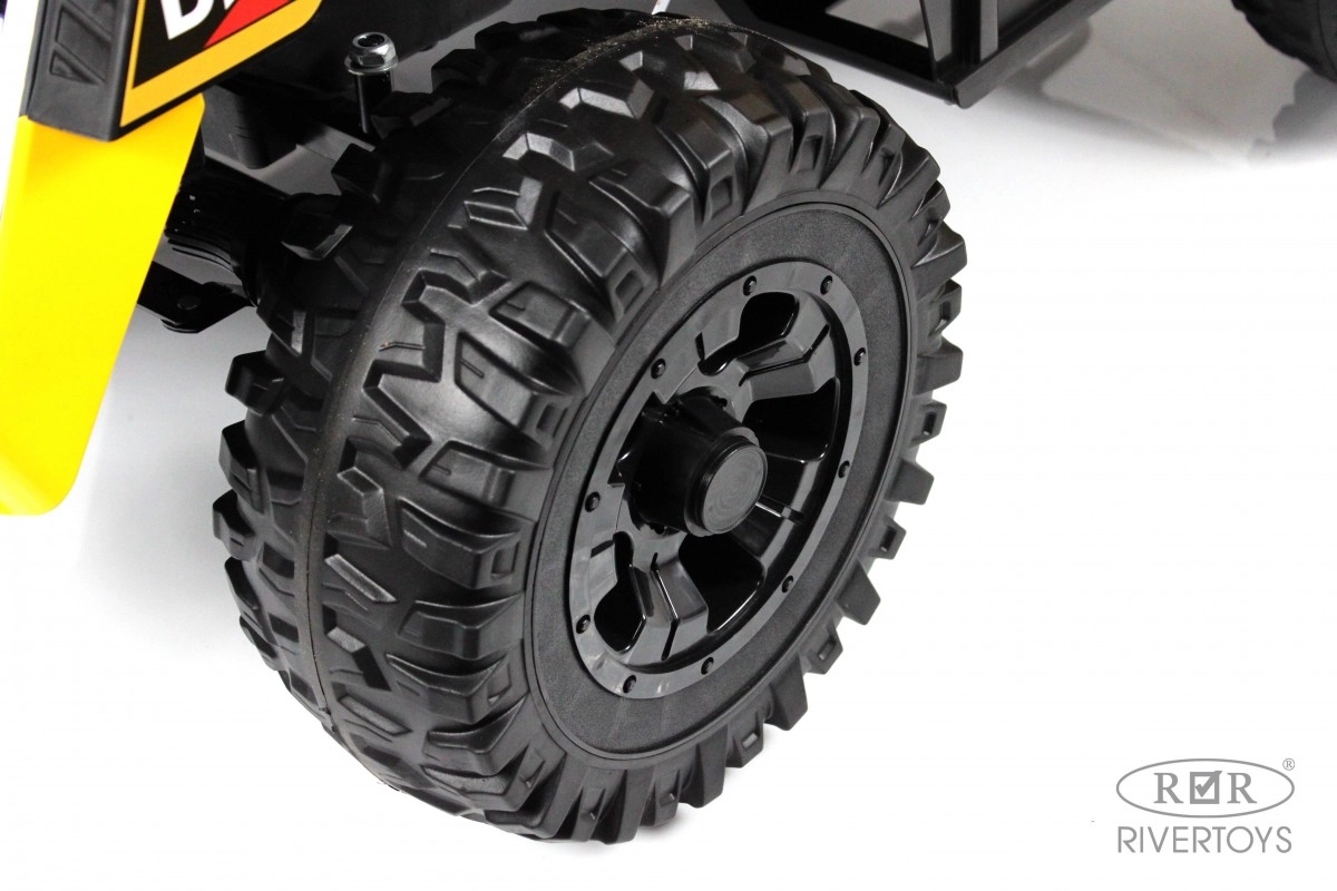 Детский электромобиль RiverToys K333AM жёлтый kq3juirl4jwz97jz30i3i7foid5cp64r