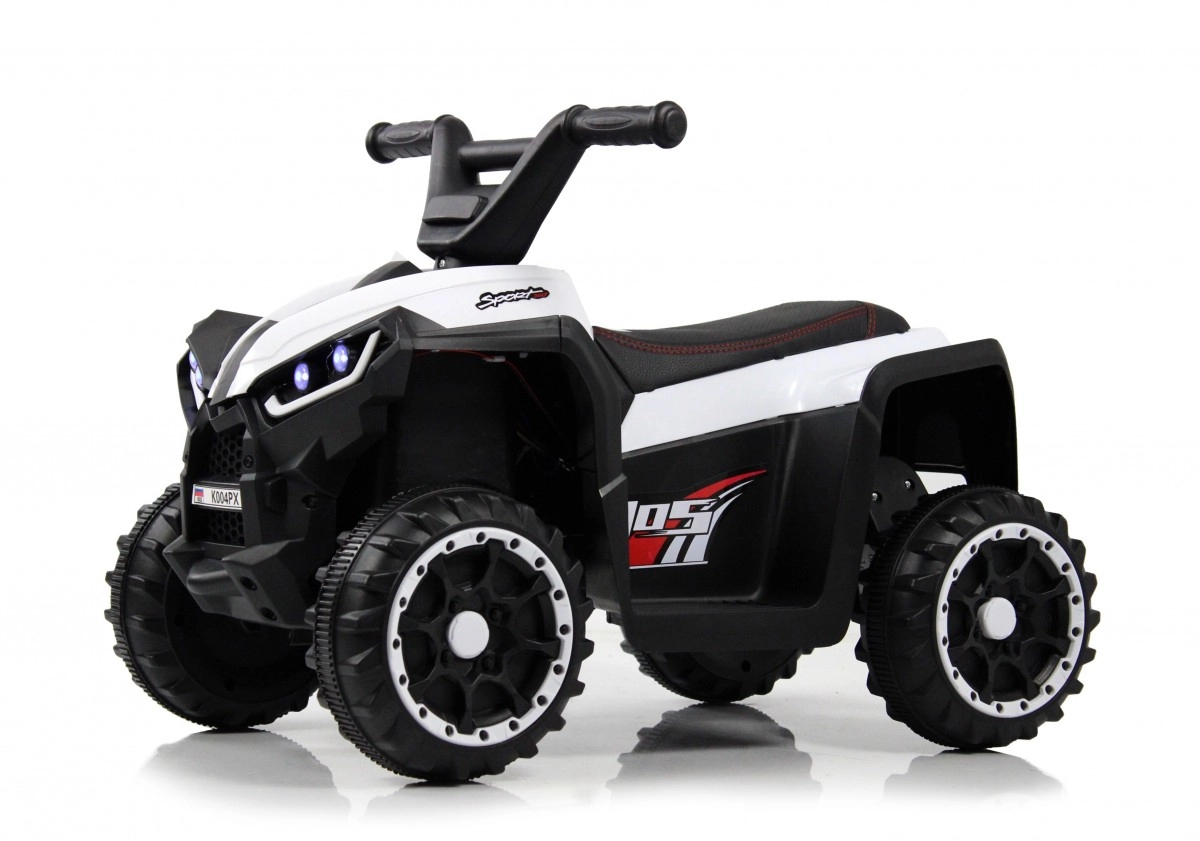 Детский электроквадроцикл RiverToys K004PX белый m2owgd032kprmsa0s3u0rpqn209fzyy3