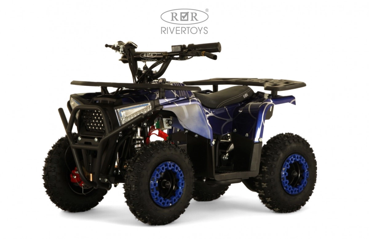 Детский электроквадроцикл RiverToys MIKA синий Spider pwhapvko7s3q3ktyvavenw3zmycs68xn