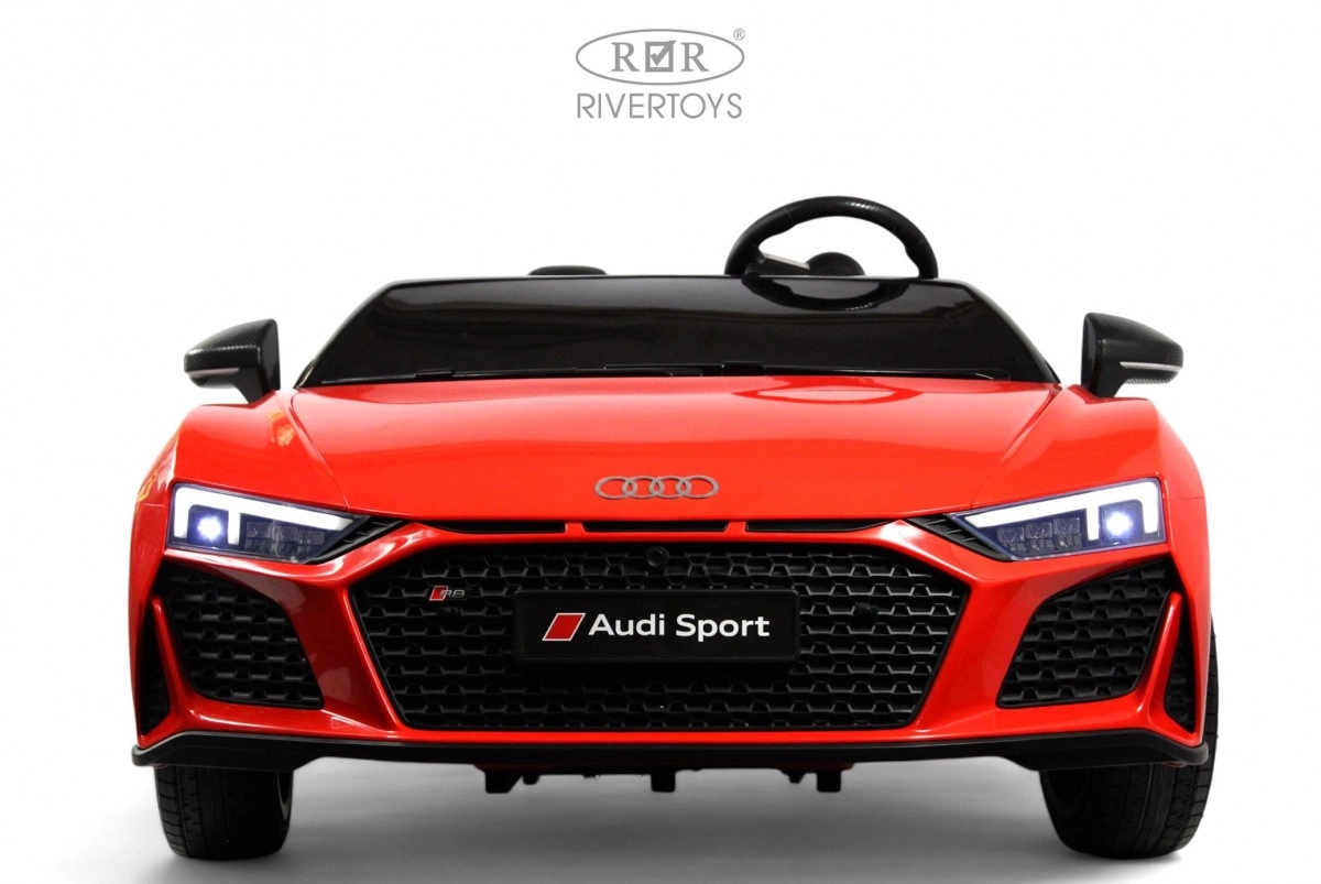 Детский электромобиль RiverToys AUDI R8 M333MM красный h17e1abxzp3pcavii6olx2pz40q9pr28