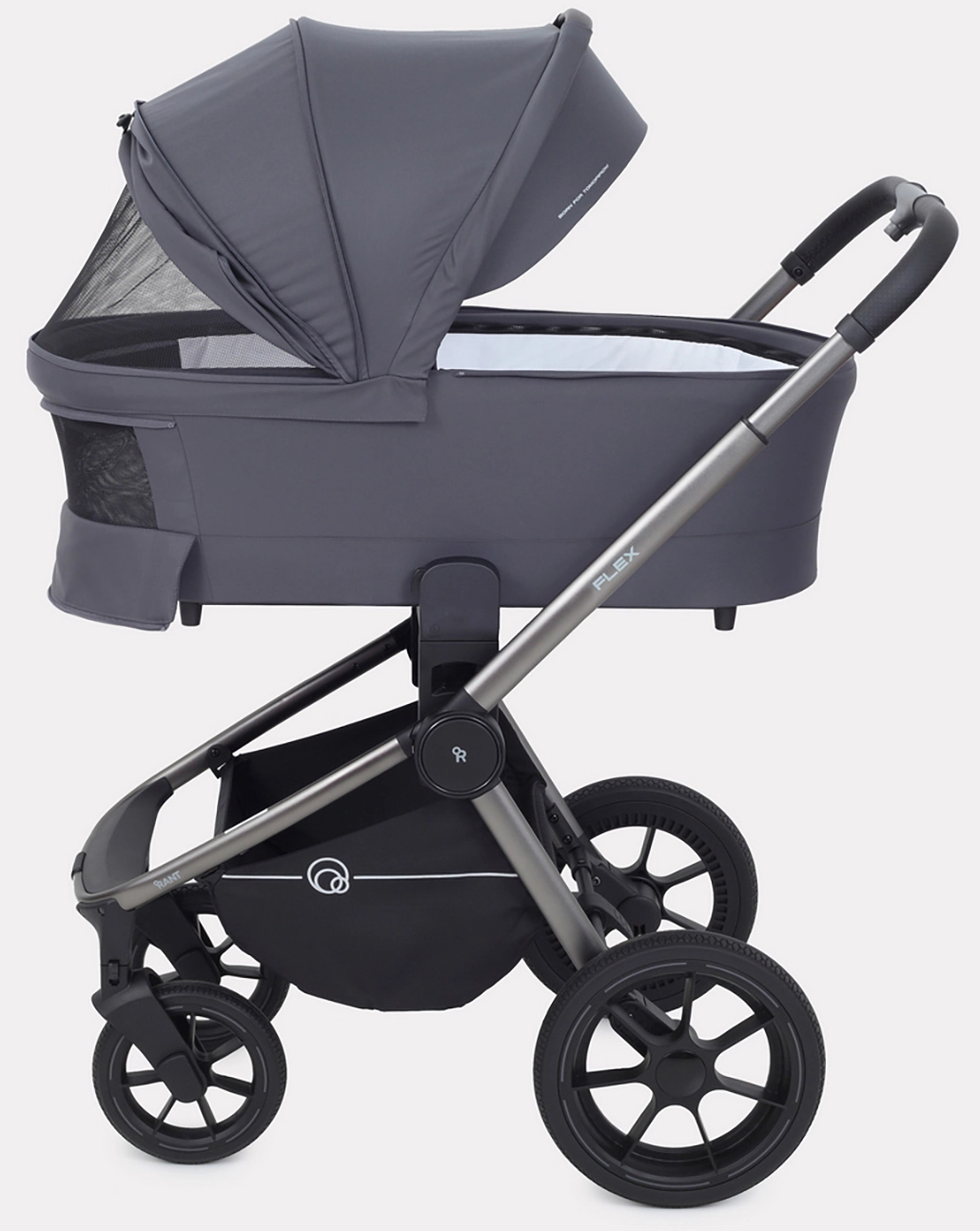 Коляска 2 в 1 RANT FLEX PRO Graphite hk0on8j9qzs4o9hyv5mzmymi9t5pkqbz