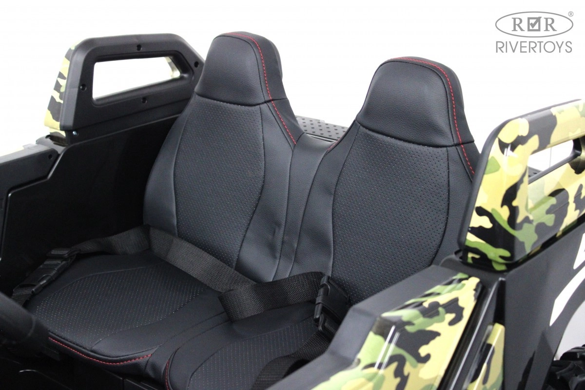 Детский электромобиль RiverToys A707AA LUX 4WD зеленый камуфляж ml9jq2apx5bjrkpzjtced0gm0ao9jd79