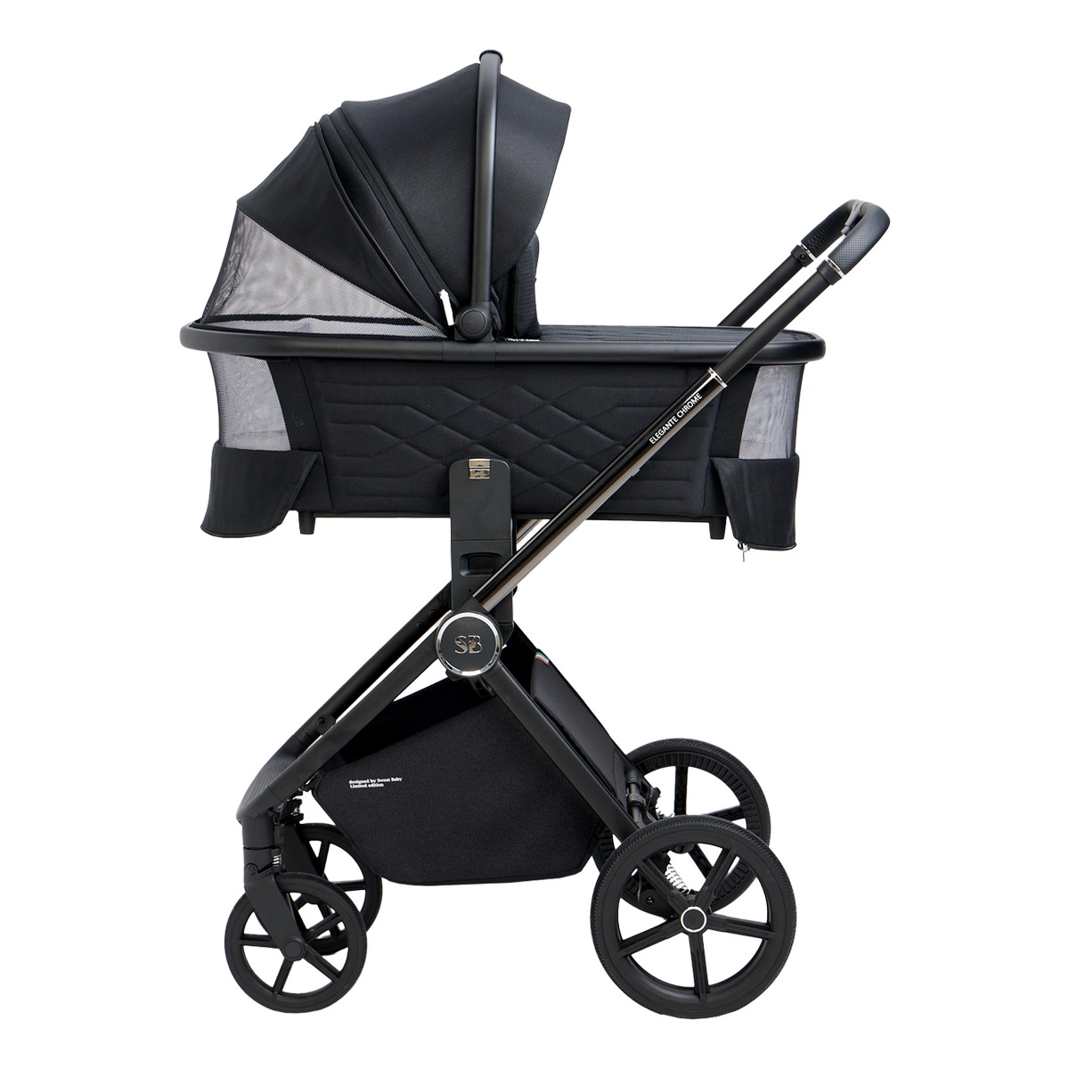 Коляска 2 в 1 Sweet Baby Elegante Chrome Black pb0o5y9emth3f1x2vcu3e66mc1gt9qsu