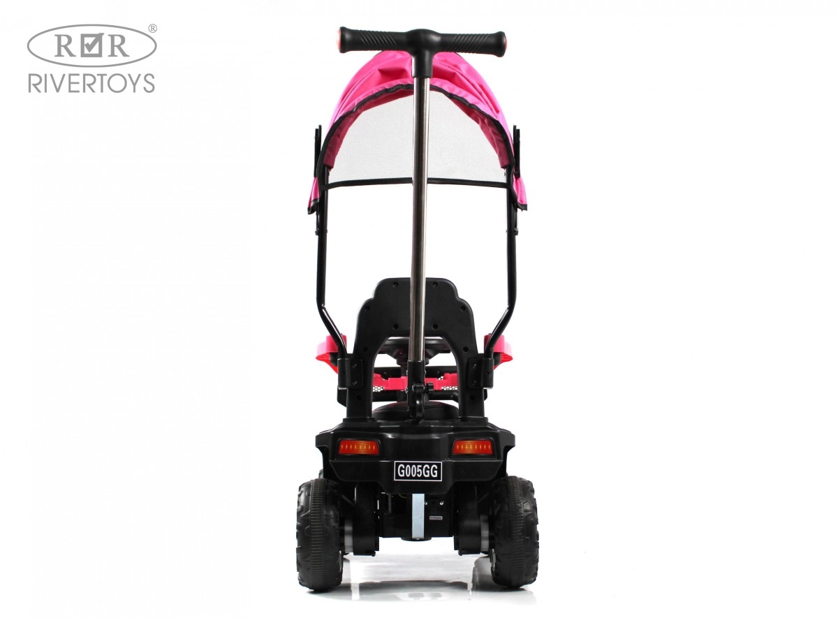 Детский электромобиль RiverToys G005GG розовый 75dtbd5ui88qk8rpqldndcxylf05oewr