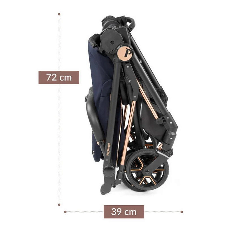 Прогулочная коляска Peg Perego Vivace New Blue Shine4