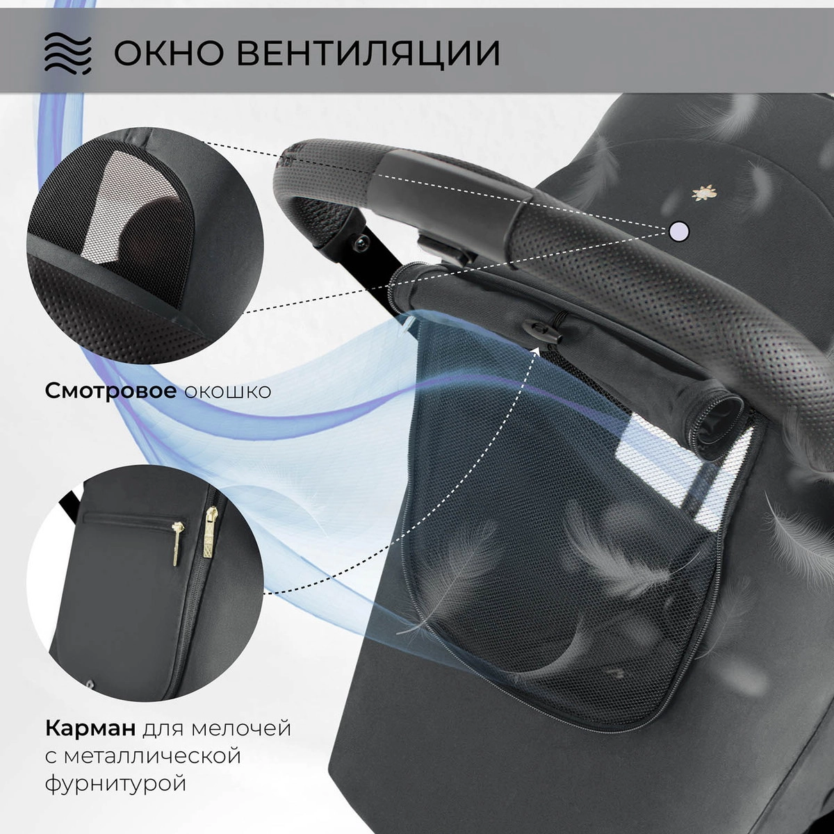 Прогулочная коляска Sweet Baby Aura Grey fyt4mwhuoot31cthpzlm1a0lj4fitga1