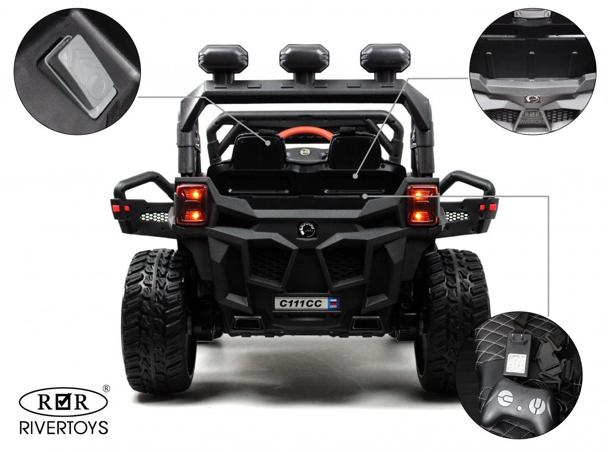 Детский электромобиль RiverToys C111CC красный sgv3fwyjcvxjeiscxgqhk7wuyfy79rb9
