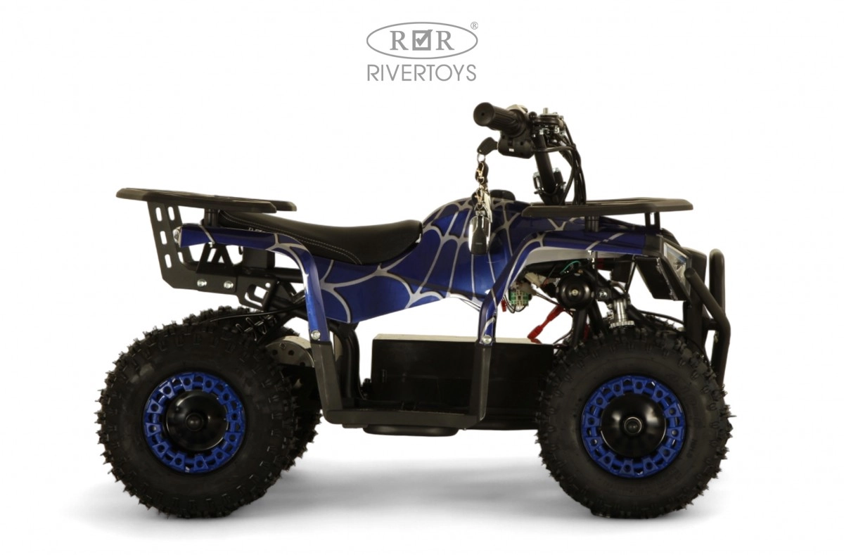Детский электроквадроцикл RiverToys MIKA синий Spider d6swxrqvy3gq65fylvihwb23wm4xffa1