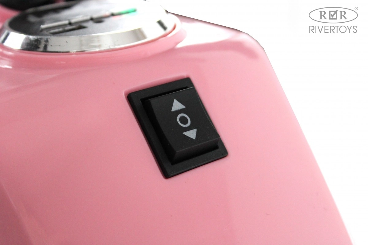 Детский электромотоцикл RiverToys М111БХ розовый h08o6rmnhn541utgpz3nxyea2ie7hq6y