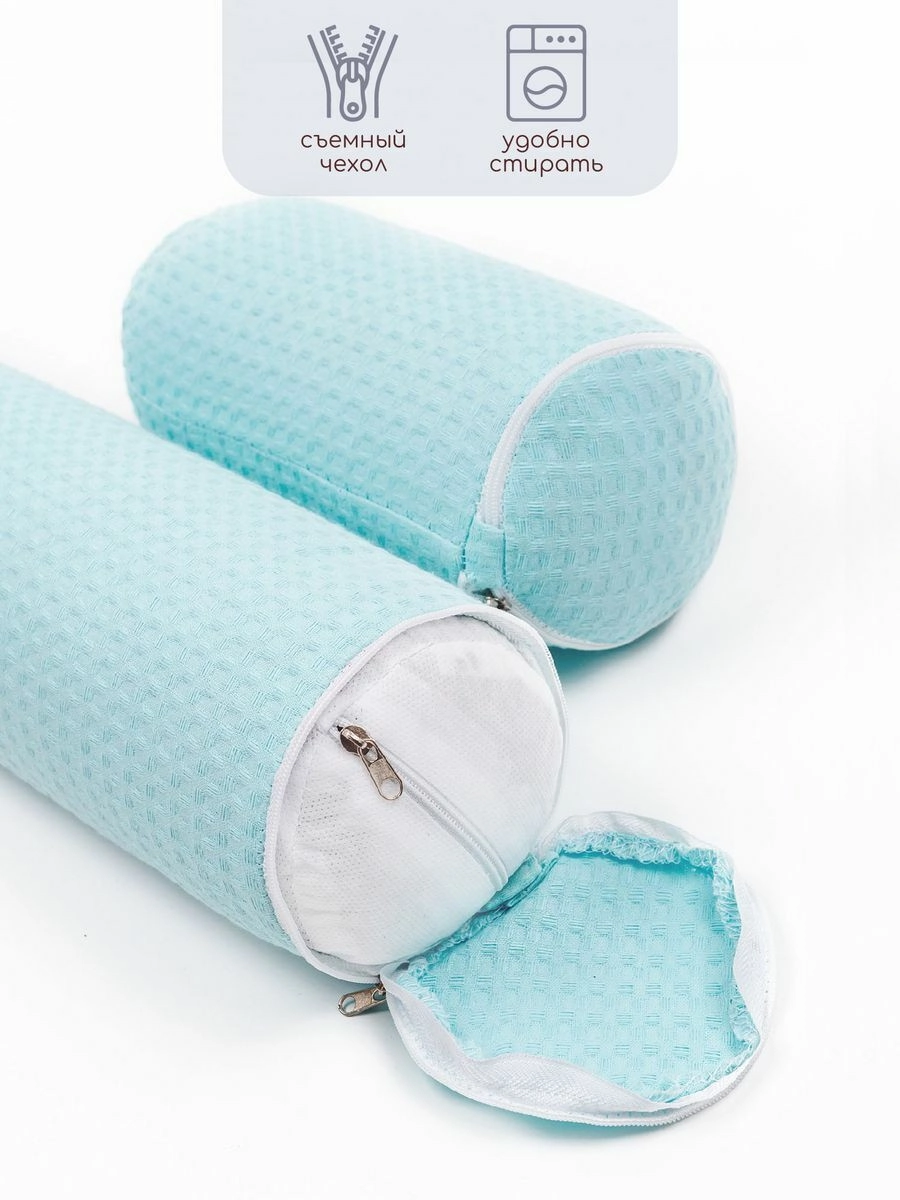 Валик-позиционер Amarobaby Nature Waffle для боковой поддержки с лузгой гречихи голубой 44f9c0xrgvxew8010gmth14c2xf18a9f