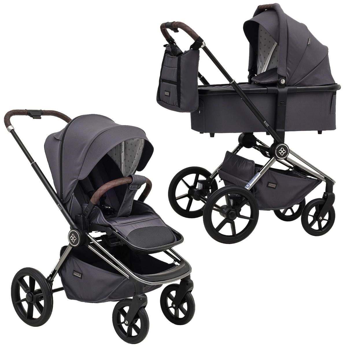 Коляска 2 в 1 Labala RAIZ (Anthrazit)