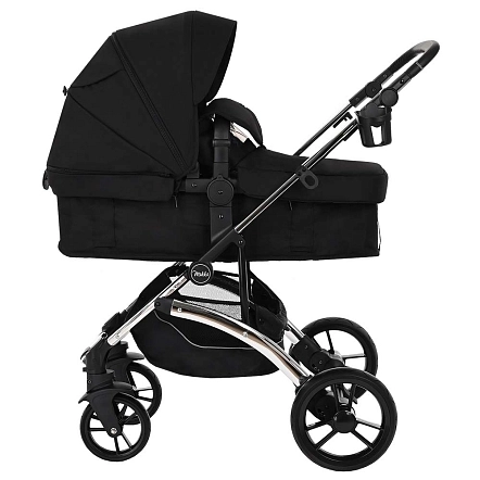 Коляска-трансформер PITUSO MIKKI Black/Chrome 108132624-kolyaska-transformer-pituso-mikki-blackchrome