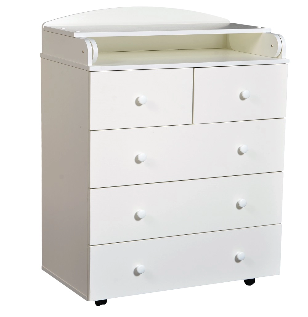 Пеленальный комод Антел Ульяна (3) ЛДСП 800/5 Белый 108131218-pelenalnii-komod-antel-ulyana-3-ldsp-800-5-belii