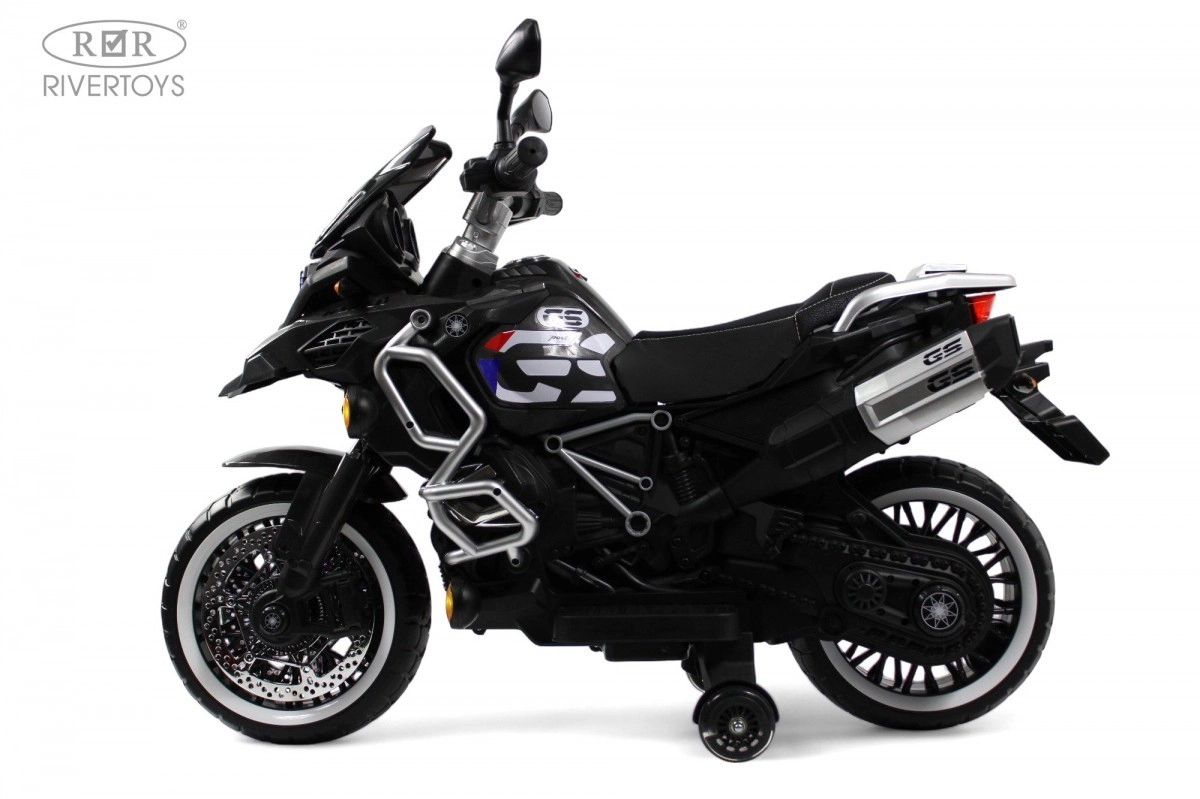 Детский электромотоцикл RiverToys М009БХ серый mkw9bie17yghft2k2rgy8j3ahj9xqtrj