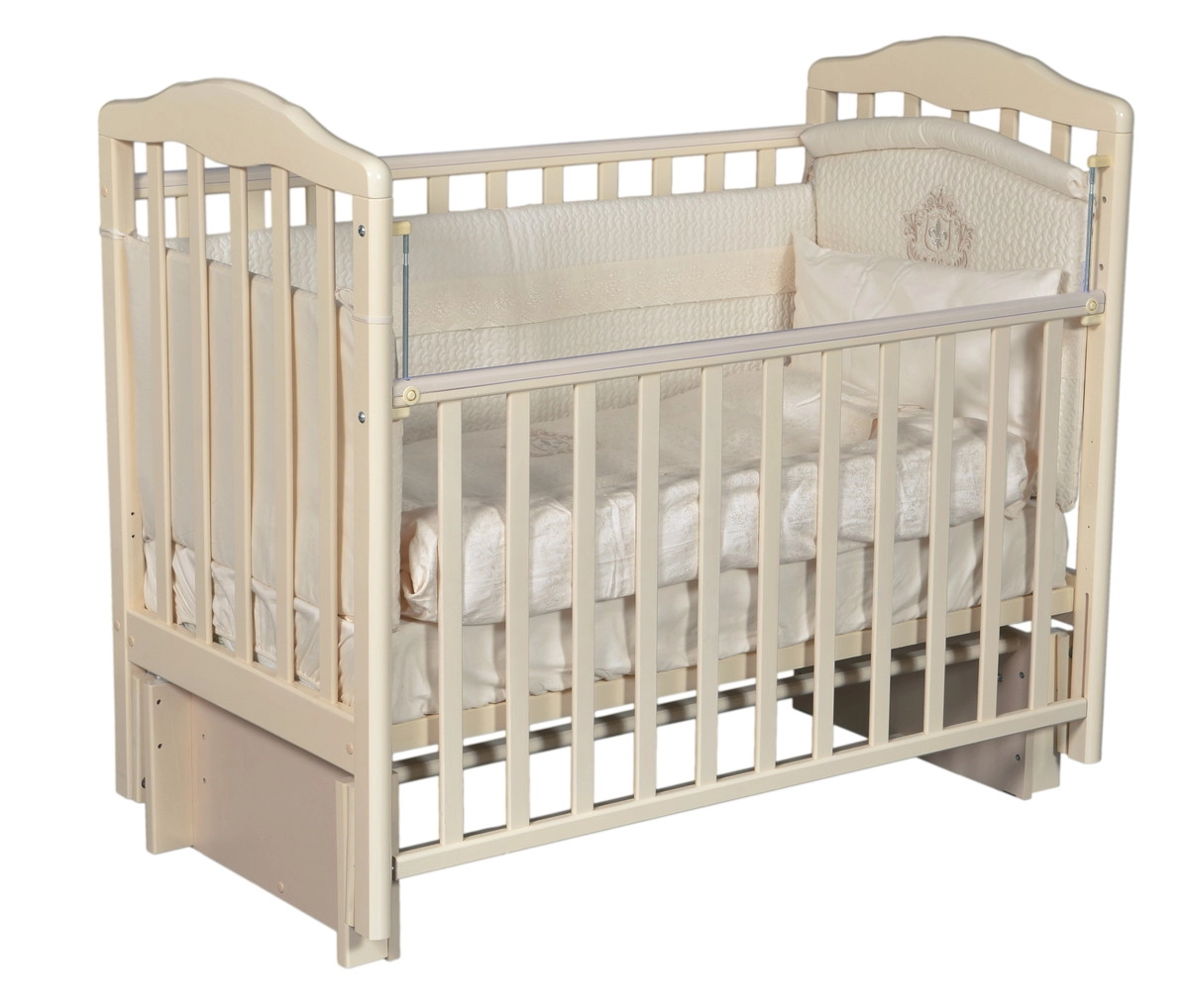 Детская кроватка АНТЕЛ Alita 3/5 УМ Слоновая кость fwys40q5w0ktvof6v9jf35wcbnpw7mq0