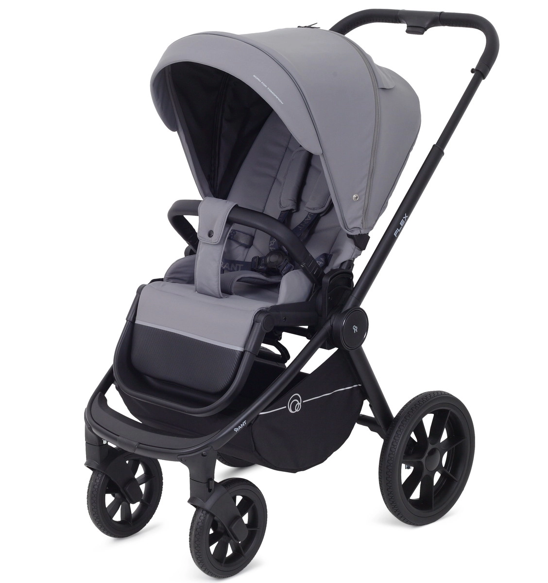 Детская коляска Rant Flex 2 в 1 RA076 Grey jxi28ogljz1cx9td5f6y0bqjd7z6mddi