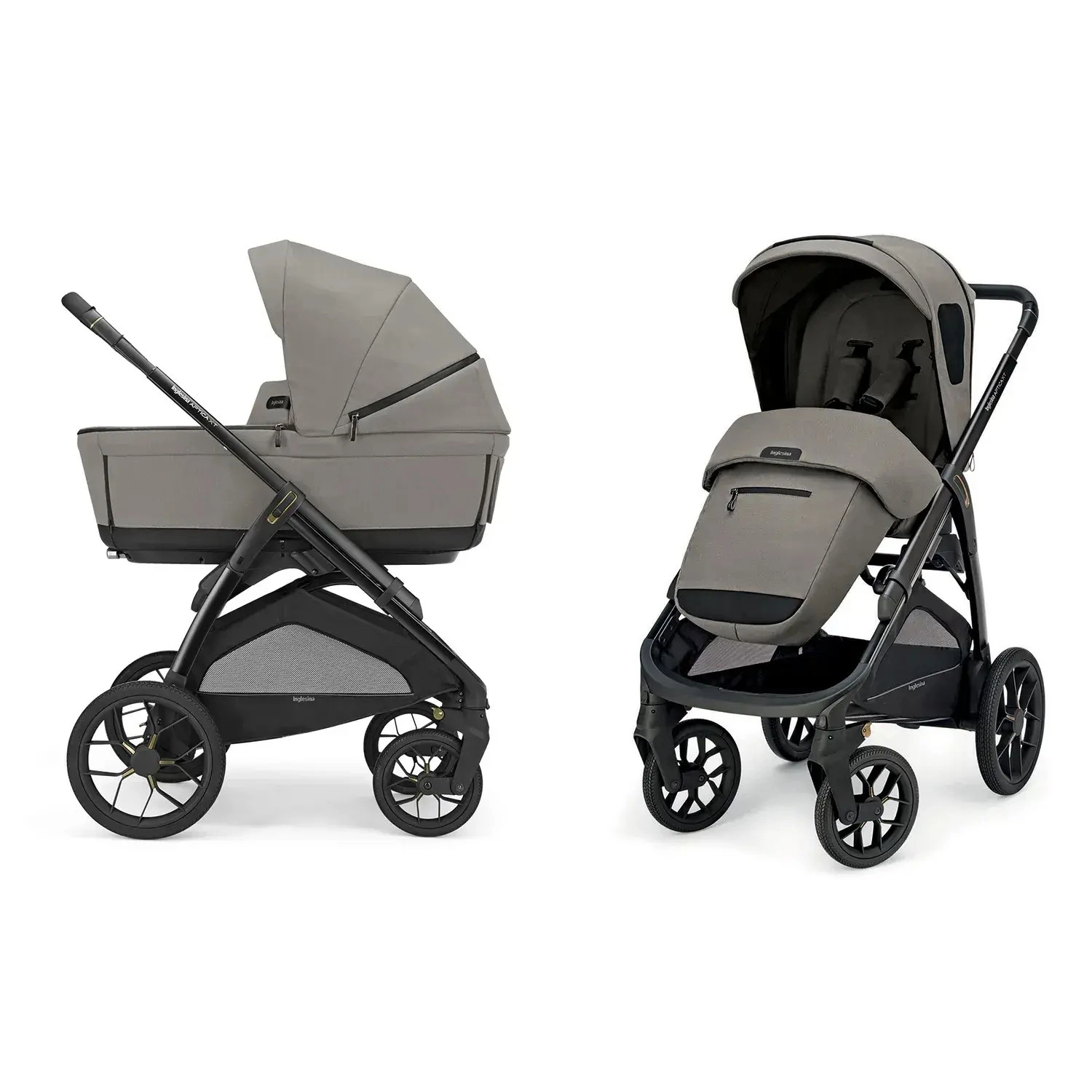 Коляска 2 в 1 Inglesina Aptica XT с подставкой под люльку Stand Up (Tundra Beige 2025)