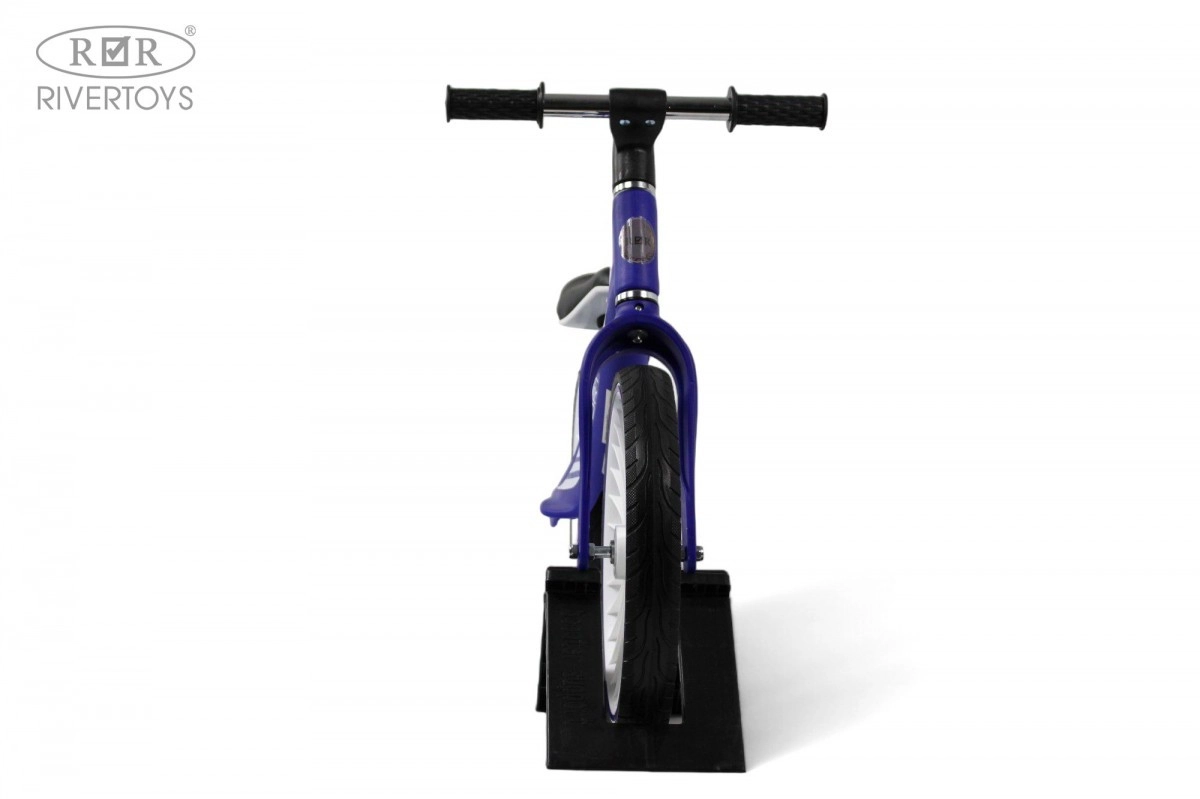 Детский беговел RiverToys HB-007-14 синий lme7sgx65r6qbprzrnczp94vzwmkzn4o