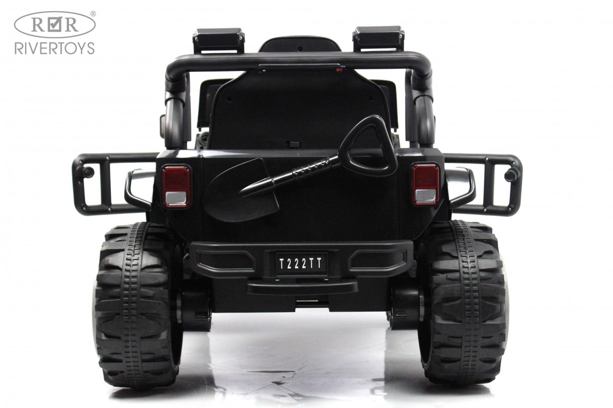 Детский электромобиль RiverToys T222TT 4WD черный uhe5zqmjp0h2hlyqff15dun95cunr0ba