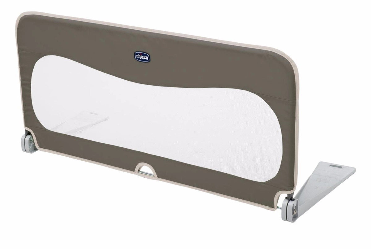 Барьер безопасности Chicco Natural для кроватки 95 см (серый)