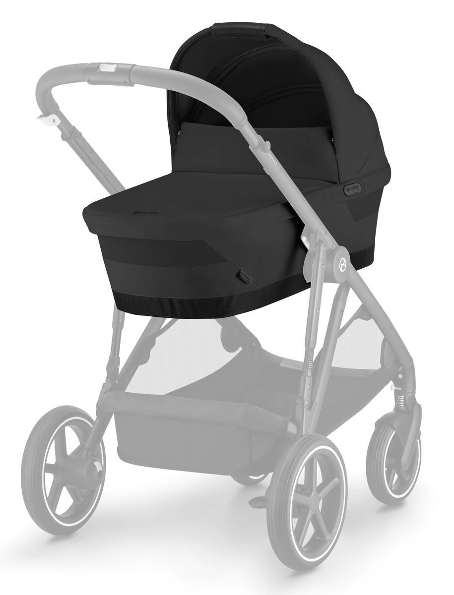 Спальный блок Cybex Gazelle S Cot Moon Black с дождевиком cbt1vycxawko0e93j4zmk86ngt1ry3tp