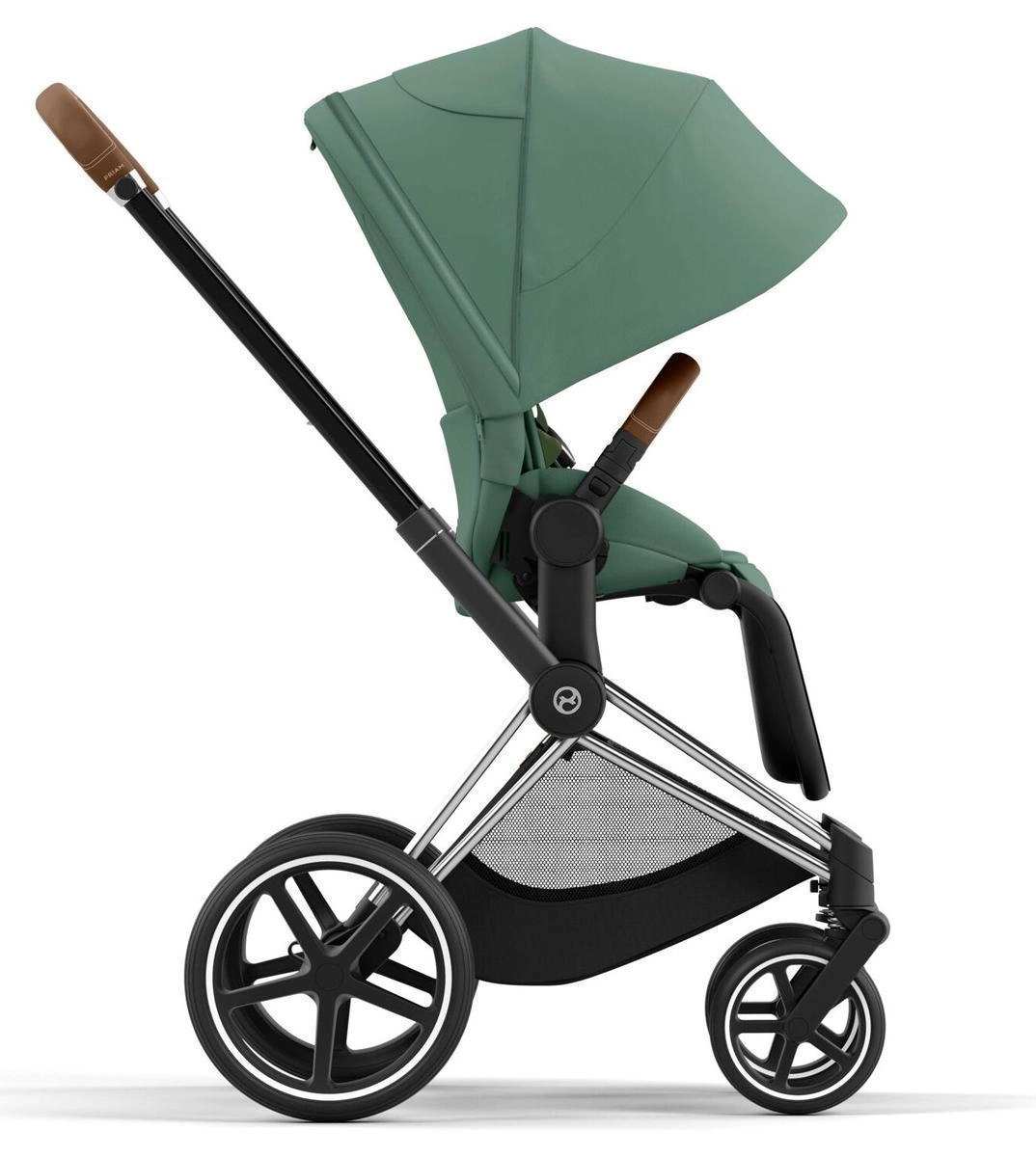 Коляска 2 в 1 Cybex Priam IV (шасси Chrome Brown) Leaf Green eevkz3sqg8ridc4pxa8vw8gvhgx9b00s