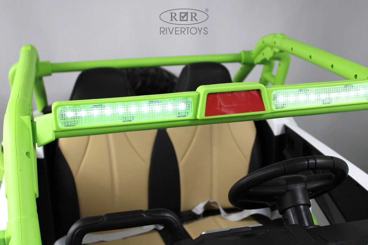 Детский электромобиль RiverToys E001EE зеленый 5sykqbaa0uai45026qi47pj0t8wsvtjf
