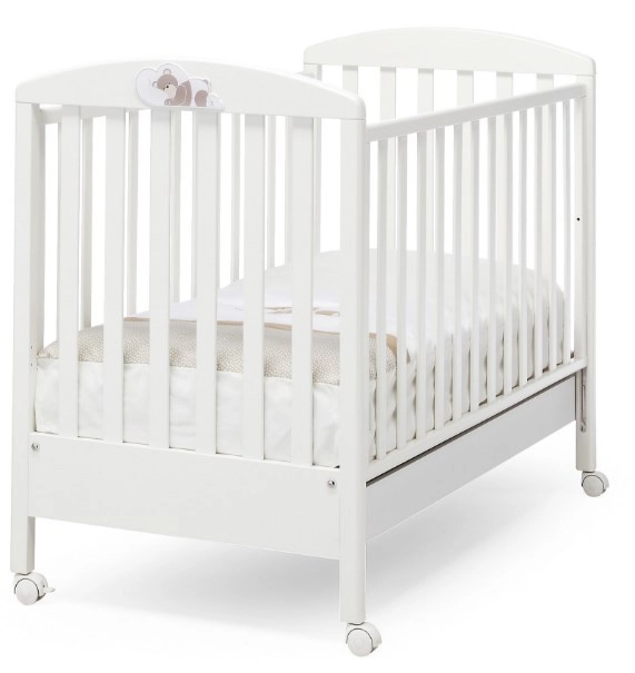 Детская кроватка Erbesi Dormiglione White (белый) 26c0wol50d9xxs9y5supky1ojup3ngxu