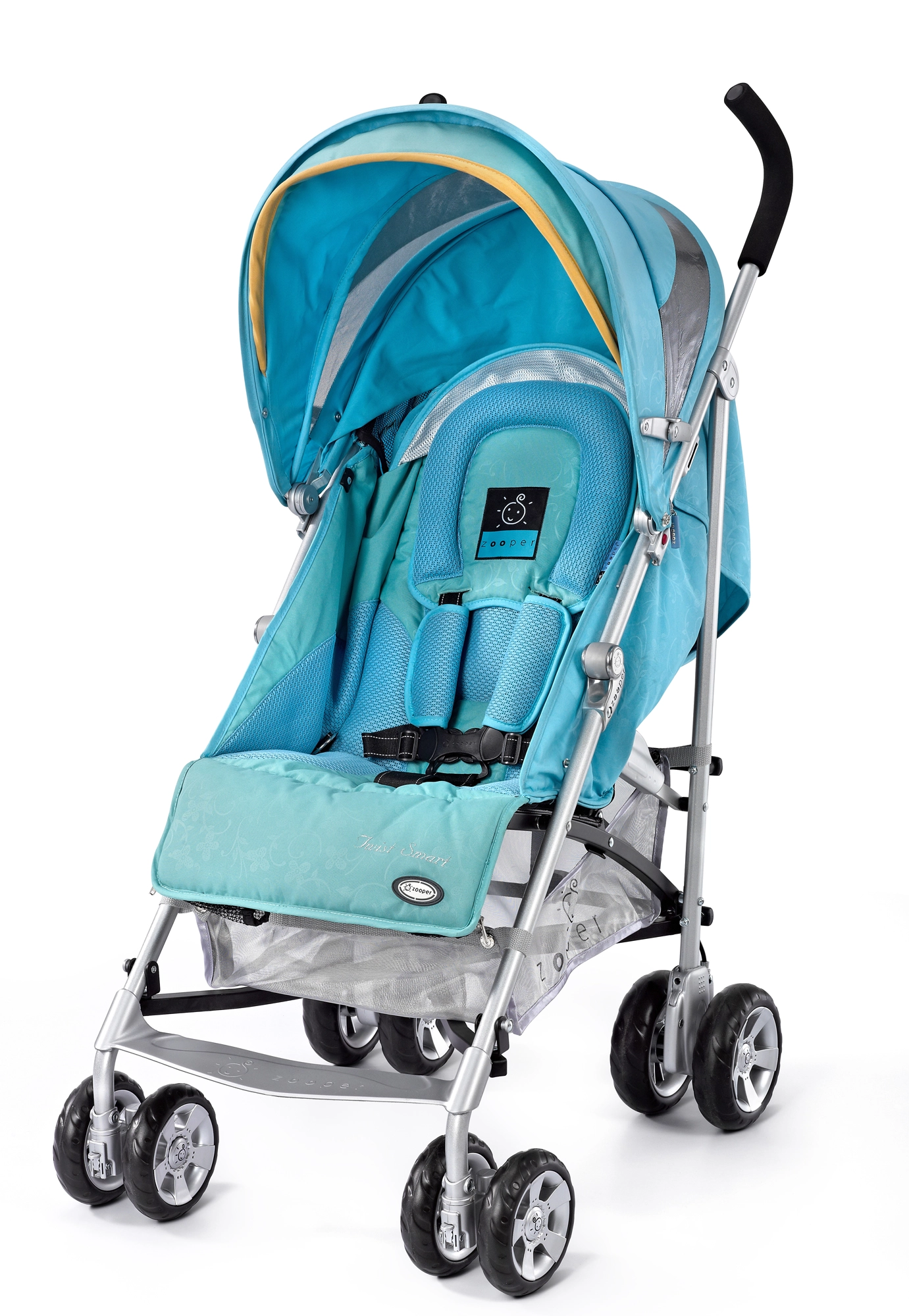 Коляска-трость Zooper Twist Smart (Cyan)