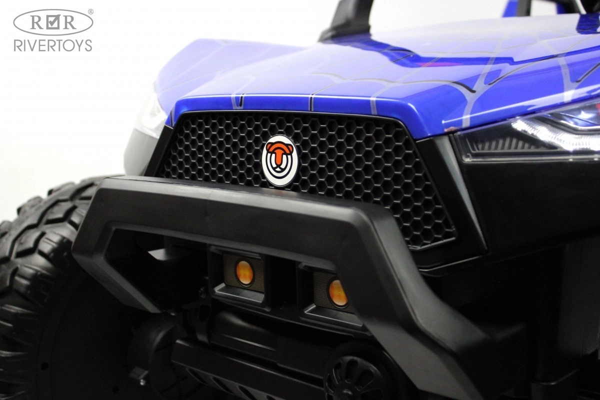 Детский электромобиль RiverToys A707AA LUX 4WD синий Spider wys5qlz84bv3nil1a2ctpu2n58naf7eq