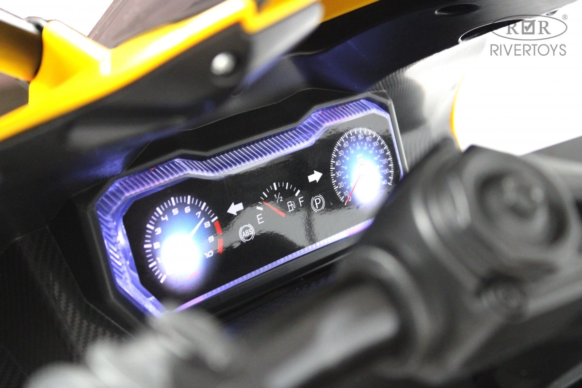 Детский электромотоцикл RiverToys М777БХ желтый 46v3h4220r7ijizjc1b0aqmb86ealtit