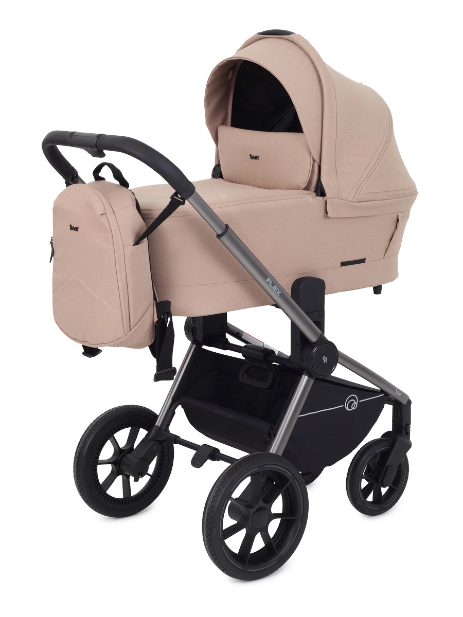 Коляска 3 в 1 RANT FLEX PRO Beige ykkwbjjif22vr9verl10xb298aq7bdou