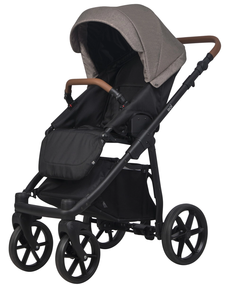 Коляска 2 в 1 RIKO BASIC IDOL 03 Cappuccino (коричневый) hb0r7dubzn24fy9lri8g26uqsb7oyx23