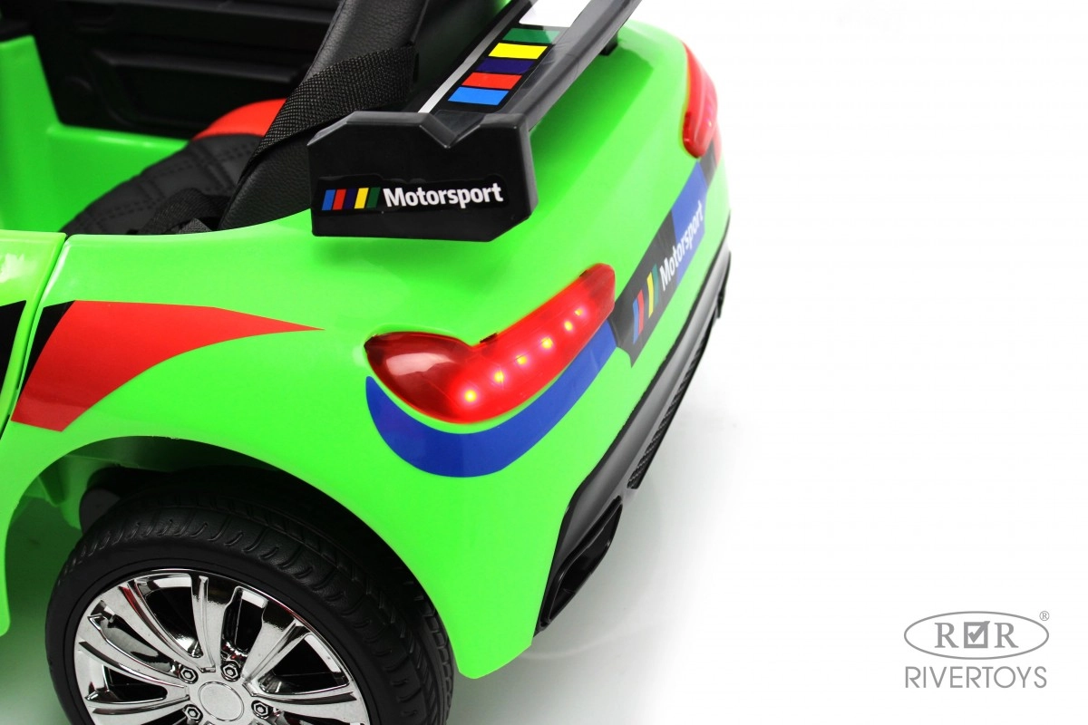 Детский электромобиль RiverToys F444FF зеленый fy2kfzrunhe5ucs12uo6vkwl4xhv0wi1