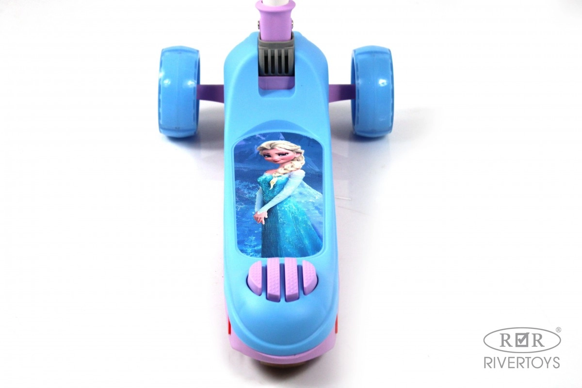 Детский самокат RiverToys HB-105 синий 0zxorq6rfzv89urlb6xsoqx0qcun7flx