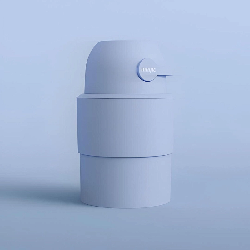 Накопитель-утилизатор подгузников Magic Diaper Pail Heka M Telescopic Beige2